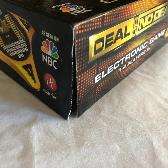 Deal Or No Deal NBC Electronic Game Irwin Toys 1-4 Players - Picture 7 of 7